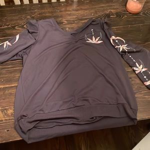 Torrid pattern long sleeve shirt